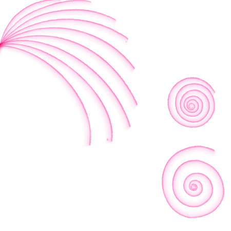 hand-painted, abstract drawing, clipart framesの写真素材