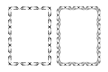 vector framesのイラスト素材