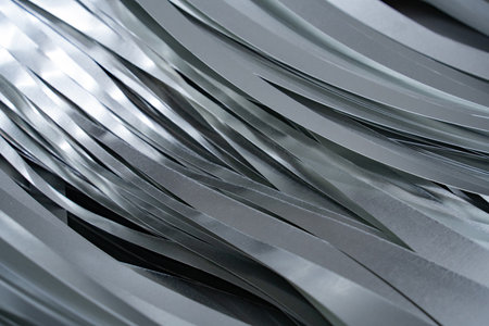 blanks made of sheet iron for the industrial manufacture of tableware, metal trimmings
