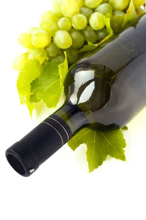 White wine close-upの写真素材