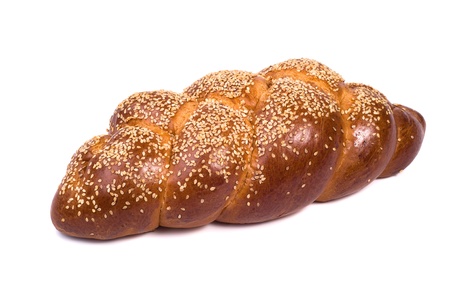 Sweet bread with sesame
