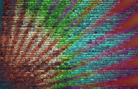 Texture of a brick wall. Elegant wallpaper design for web or graphic art projects. Abstract background for business cards and covers. Design for paper and postcards. Template for packaging.の写真素材