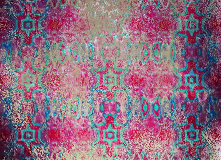 Texture design of a vintage wall. Beautiful aged background. Elegant wallpaper design for graphic...