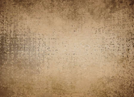 Vintage background design. Antique texture, grunge. The texture of the walls, vintage fabric, canvas.  Beautiful aged background. Background for business cards. Design for paper and postcards.の写真素材