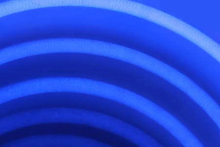 rainbow of LED strips. decor on the shopping center. abstract background.