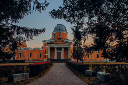 The Pulkovo Observatory is the main astronomical observatory of the Russian Academy of Sciencesの写真素材