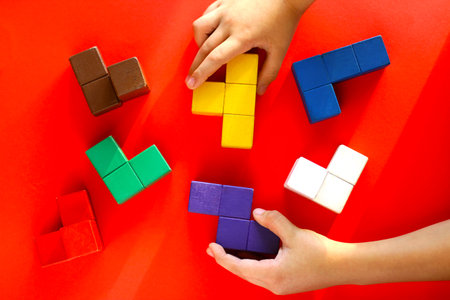 everyday children games. construction kit