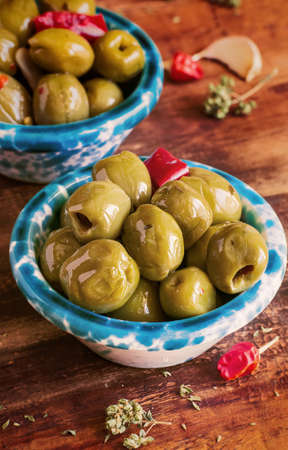 Preserves. Marinated Olives.の写真素材