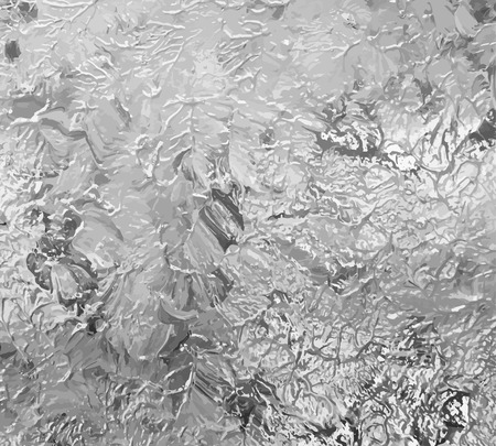 Silver background with texture of oil paint.のイラスト素材