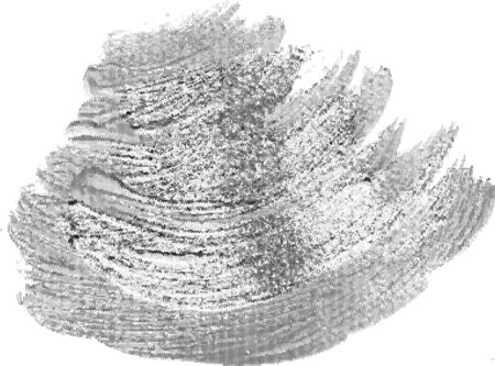 Black halftone brushstroke bannerのイラスト素材