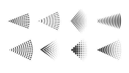 Spray of water, perfume icon. Spraying antiperspirant steam nozzle flows. Vector illustrationのイラスト素材