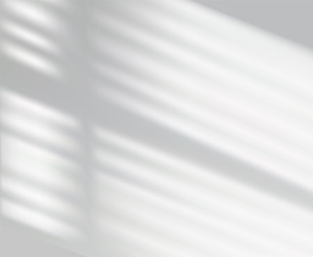 Soft window light shadow overlay, ideal for background in social media posts, website design, and branding projectsのイラスト素材