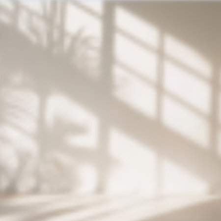 Window Shadow Overlay for Branding, Modern Minimalist Design, Organic Patterns, and Digital Aesthetic Projects. Vector illustrationのイラスト素材