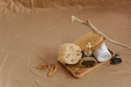 Eco-friendly spa, massage, peeling and hydration kit