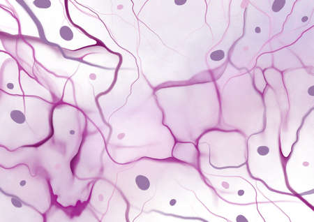Abstract background drawing of a medical or cosmetology theme.