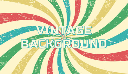 Retro background with starburst or sunburst.のイラスト素材