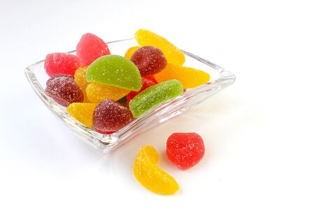 Colorful fruit marmalade.の写真素材
