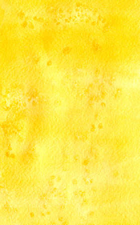 Abstract watercolor background for textures backgrounds and design. Yellow.の写真素材
