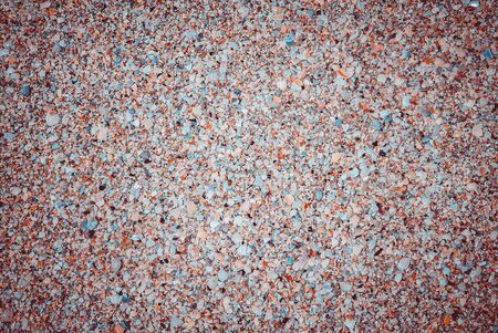 Sea sand made of shell pieces texture