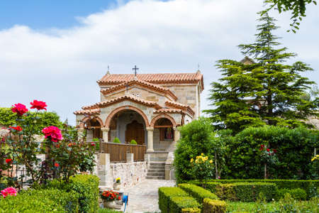 The monastery church in Greece