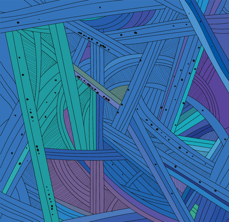 Seamless line pattern in color. Doodle. Background wallpaper, can be the background for letterhead, documentation.のイラスト素材