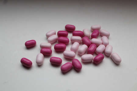 pink candy drops