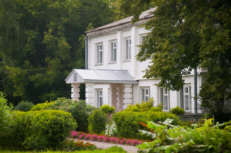 UDMURTIA, RUSSIA - AUG 08, 2015: The building where the Yar School of Art is located since 1998のeditorial素材