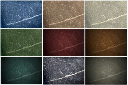 9 Stone Textures in different colors, shades and blend