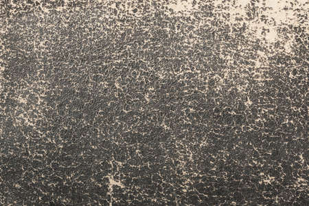 View Of Torn Black Leather Fabric Texture Background.の写真素材