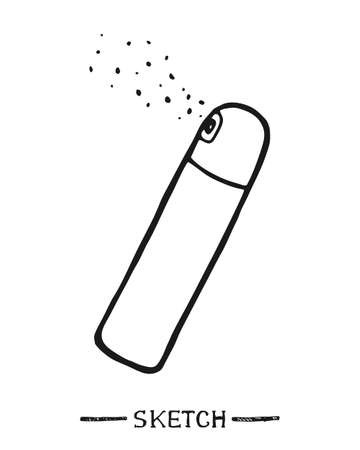 Air freshener on a white background in vectorのイラスト素材