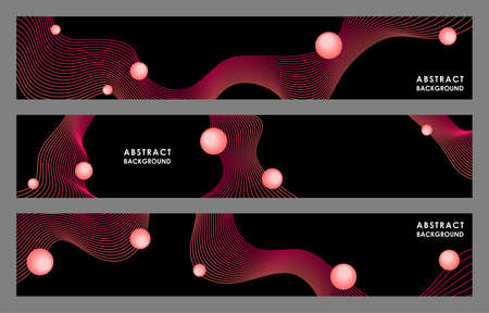 ABSTRACT BANNER WITH MULTICOLORED PAINT SPLASHES ON A PURPLE BACKGROUND IN VECTORのイラスト素材