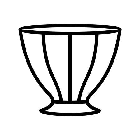 KITCHEN BUCKET ON A WHITE BACKGROUNDのイラスト素材