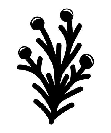 BEAUTIFUL FLOWER ON A WHITE BACKGROUND IN VECTORのイラスト素材