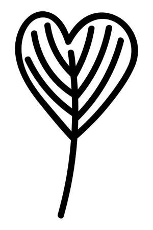 BEAUTIFUL FLOWER ON A WHITE BACKGROUND IN VECTORのイラスト素材