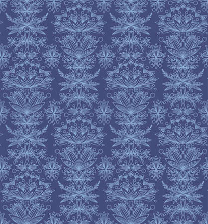 BLUE PATTERN WITH FABULOUS BLUE COLORS IN THE VECTORのイラスト素材