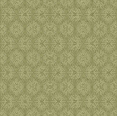 OLIVE SEAMLESS PATTERN WITH LINEAR ORNAMENT IN VECTORのイラスト素材