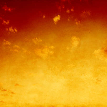 Sunset sky in grunge style 