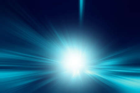 Abstract image of high speed on the road at night.の写真素材