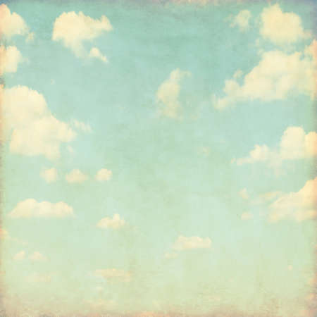 Grunge image of blue sky.の写真素材