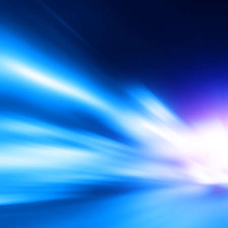 Abstract image of speed motion on the road.の写真素材