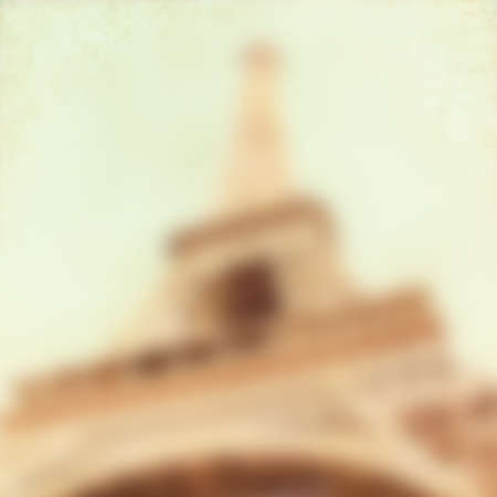 Blurred background of Eiffel Tower in Paris.の写真素材