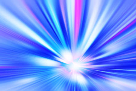 Abstract image of speed motion at night.の写真素材