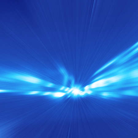 Abstract toned image of high speed on the road at night.