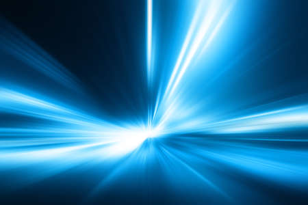 Abstract toned image of speed motion.の写真素材