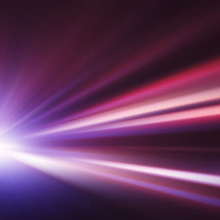 Abstract image of speed motion at night.の写真素材