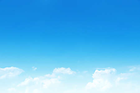 Blue sky background.の写真素材