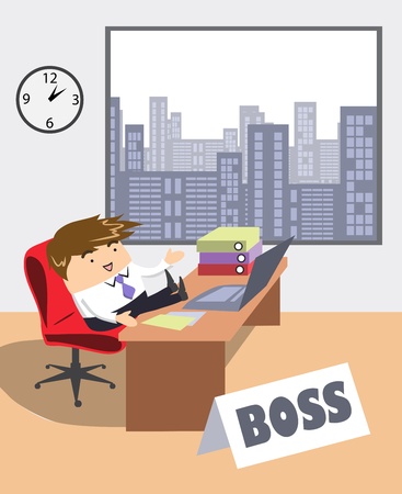  young businessman at office
のイラスト素材