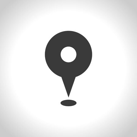map pin iconのイラスト素材