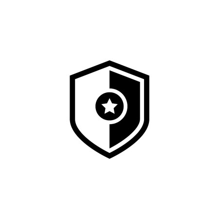 Security vector icon. Protection icon. Shield vector icon.のイラスト素材