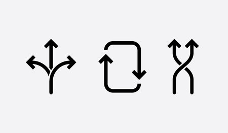 flexibility icon. concept vector illustration, black and white symbol.
